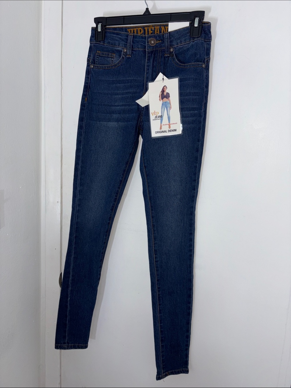 VIP Dark Indigo Skinny Jeans